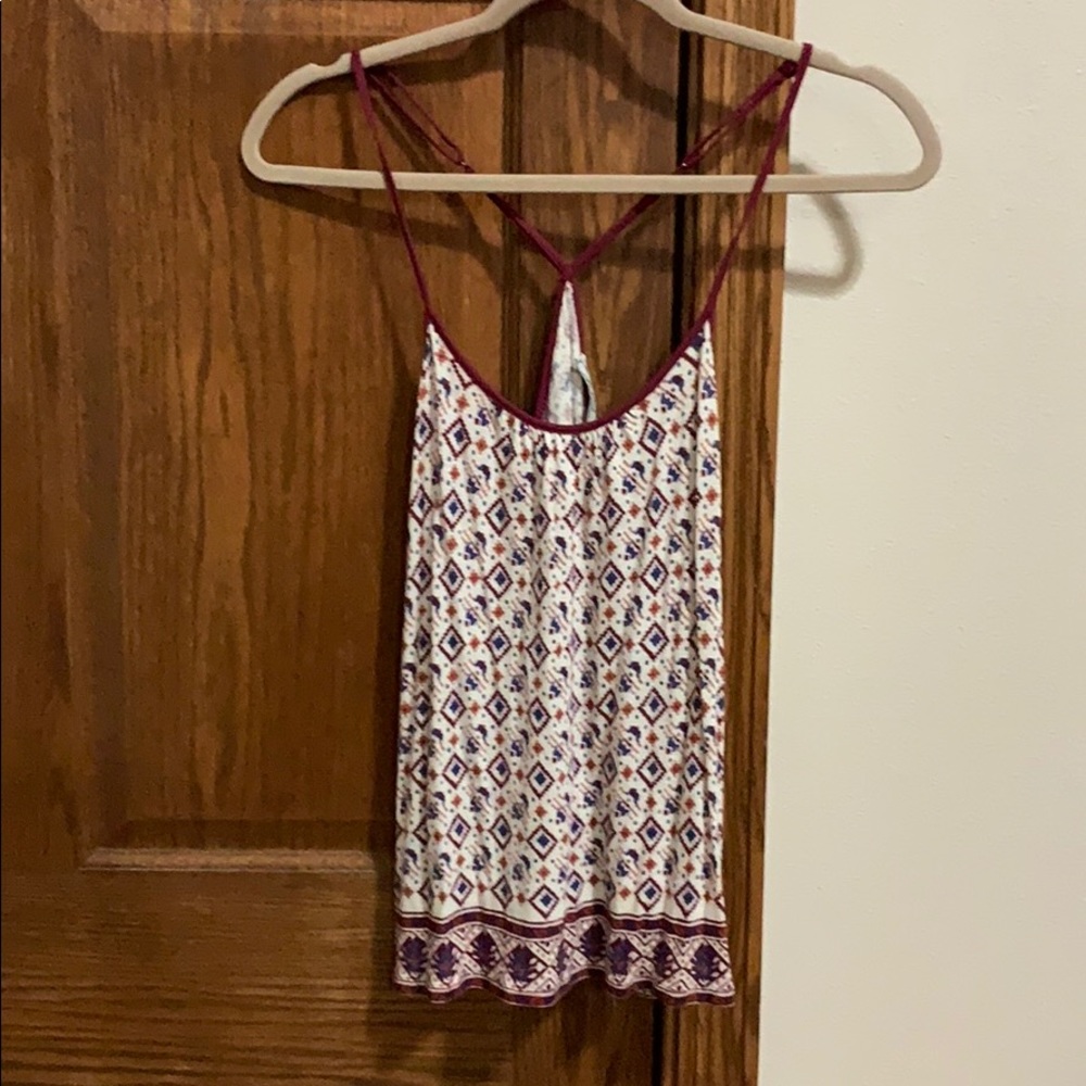 Adjustable strap tank top! Size M